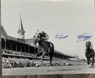 Secretariat Sham 1973 Kentucky Derby Double Signed Ron Turcotte Laffit Pincay Jr