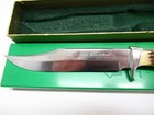 Puma 6396 Stag Bowie Knife 1968 In Original Box With Sheath Mint Minus Beautiful