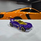      Hot Wheels 2017 Gazella R Purple Paint 1 64 Scale  loose 
