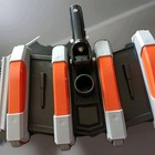 Heavy Duty Pool Vacuum Head With Side Brush   Wheels For Original  orange  