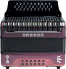 Hohner Corona C-ii F bb eb Accordion - Red To Gold