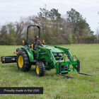 Titan Usa Made Pallet Fork Frame Attachment Fits Jd Tractors  42in Fork Blades
