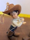 Southwest Western Ranch Theme Cowboy    Cowgirl Figurines ornaments 4 1 2 Inch 