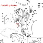 Mercury   Mariner 8-115 Hp Drain Plug Gasket   Seal 27-828816 8m0204692 12-19183