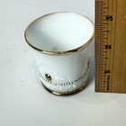 New Bedford Ma Massachusetts Depression Milk Souvenir Antique Glass Cup Trinket