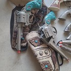 Vintage Antique Cap Guns Hubley Collection Texan Jr Tex Pal Chief Marshal