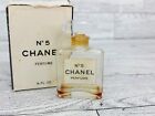 Vintage Chanel No 5 Perfume Miniature Mini Glass Bottle 1 4 Oz Empty With Box