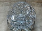 6  Large Lead Crystal  Faberge Pattern  Hand-cut Rose Bowl - Stunning    Poland