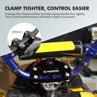 For Yamaha Raptor 700r 700 With Key Guard Handlebar Mount Clamp 2006-2026 Black