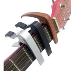 Guitar Capo Aluminum Alloy Grip Quick Change Clamp Key Acoustic Tone Adjusting