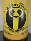 Vintage Aqua-lung U s  Divers Professional Scuba Tank With Valve