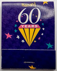 Harrahs Hotel Casino 60 Years Matchbook Complete Unstruck