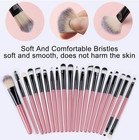 20pcs Makeup Brush Set Eyeshadow Foundation Powder Blending Cosmetic Brushes Kit