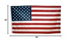 Spomhnk1736 3ft X 5ft Poly Cotton American Flag-u s  Made  Red  White  Blue