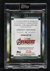 2025 Marvel The Collector Collector s Museum Jeremy Renner As Hawkeye Auto P1l