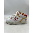 Vintage Converse Atlanta Hawks Shoes Mens Size 7 Nba Basketball 80s Red Yellow