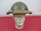 Wwii British Army Mkii  Brodie Helmet W liner   Chin Strap - Dated 1941 - Nice