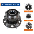 Jeep Rear Wheel Bearing   Hub Assembly 2007-2017 2pcs Compatible Rear Hub