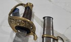 Us Model 1850 Staff   Field Officers Sword W scabbard   Quality Reproduction