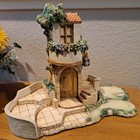 Two Piece Garden Entrance Display For Wee Forest Folk And Other Miniatures