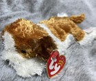 Ty Beanie Baby - Sampson The Puppy Dog 7 5  New Mwmts Plush Stuffed Animal Toy