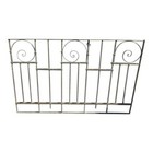 Antique Victorian Iron Gate Window Garden Fence Architectural Salvage Door  031