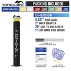 Yotoolgds Single Garage Door Torsion Spring  l r   Various Sizes  Non-slip Bars
