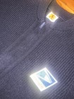 Vtg - Mens L - A  By Sai Usps Full-zip  Rib-knit Cardigan Sweater