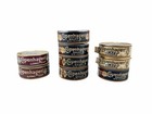 Vintage Copenhagen Tobacco Tin Lot Of 9 Empty Snuff Long Cut Black Collectible