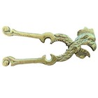 Vintage Heavyweight Rooster Head Solid Brass Nut Cracker -  Bottle Opener 5 3 4   