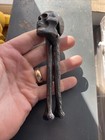 Skeleton Skull Nutcracker Opener Metal Patina Halloween Collector Birthday Bone