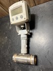 2  Turbines Inc Turbine Flow Meter With Swivel Mount  Tested  New Battery 
