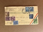 1929 Scadta First Flight Cover New York To Colombia Original Letter Arthur King