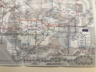 London Tube Subway Underground Pocket Wallet Map Fold Out Paper Purse New 2022