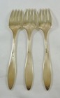 Vintage Dirigold Dirilyte Goldware Regal Flatware Silverware Salad Fork