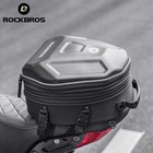 Rockbros Motorcycle Helmet Rear Tailseat Backpack Travel Rear Luggage Waterproof