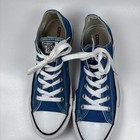 Converse Chuck Taylor All Star Low Top Blue Canvas Lace Up Sneakers Unisex