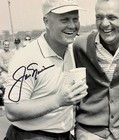 Jack Nicklaus Signed 8x10 Photo  The Greatest Golfer Golf  Arnold Palmer W coa
