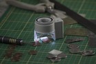 8x Illuminated Adjustable-focus Loupe Magnifier Glass Lens 1-1 4  23m 