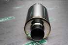 Vibrant Tpv Round Muffler  17 25  Long  W  4  Round Straight Cut Tip 3  Inlet