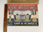 Planters Nut Co 1953 Presidents Of The Usa Paint Book Mailing Envelope Mr Peanut