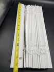 White Cordless Premium Faux Wood Blinds With 2in  Slats - 15 5 In  W X 48 In 