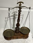 Vintage Brass Balance Scale Of Justice Wormwood 1784 Stefanougolini