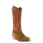Hyer Rose Hill 13  Hw42006 Womens Brown Wide Suede Western Cowboy Boots