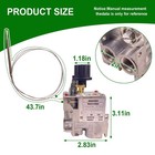 098237-08 Gas Control Valve-fits Sit 630 Eurosit Vent Free Fireplace-compatible