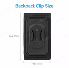 360 Rotation Backpack Shoulder Strap Mount Adjustable For Iphone Gopro Android