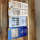 Kiss Salon French Press-on Nails   Toenails   2 Galaxy Medium Length Nails Lot 4