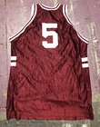 Vintage 90s Stanford Cardinals Game Used Team Issued Basketball Jersey Sz 48 Pro