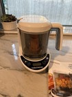 Baby Brezza One Step Deluxe Food Maker Cook Blend Steam Pur  e Brz00141  working
