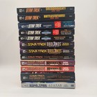 Star Trek Book Lot Of 12 Paperback Books Mixed Series Science Fiction Space